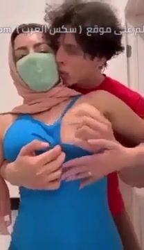 الينا انجل بالفستان الازرق مع يوسف خليل سكس عربي